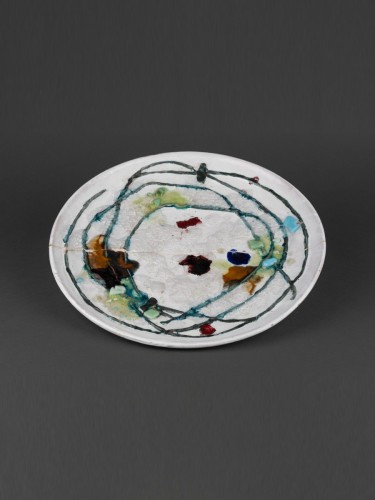 Drót és üveg falitál